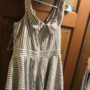 nwt striped windsor dress